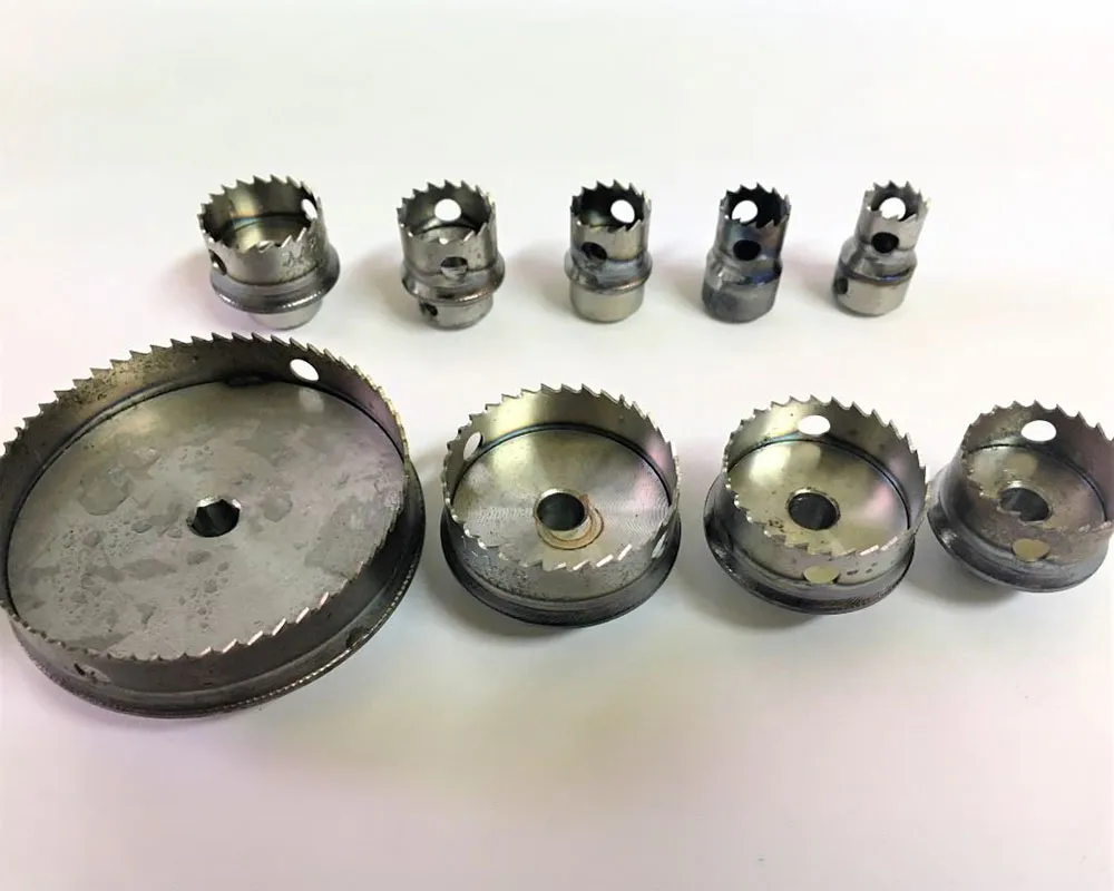 各尺寸薄板圓穴鋸焊接